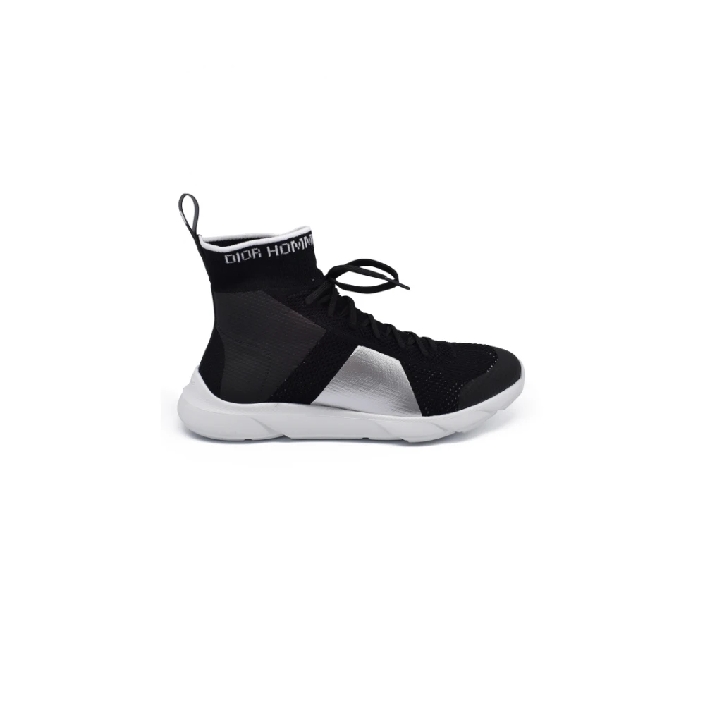 Dior Fabric Heren Schoenen Zwart