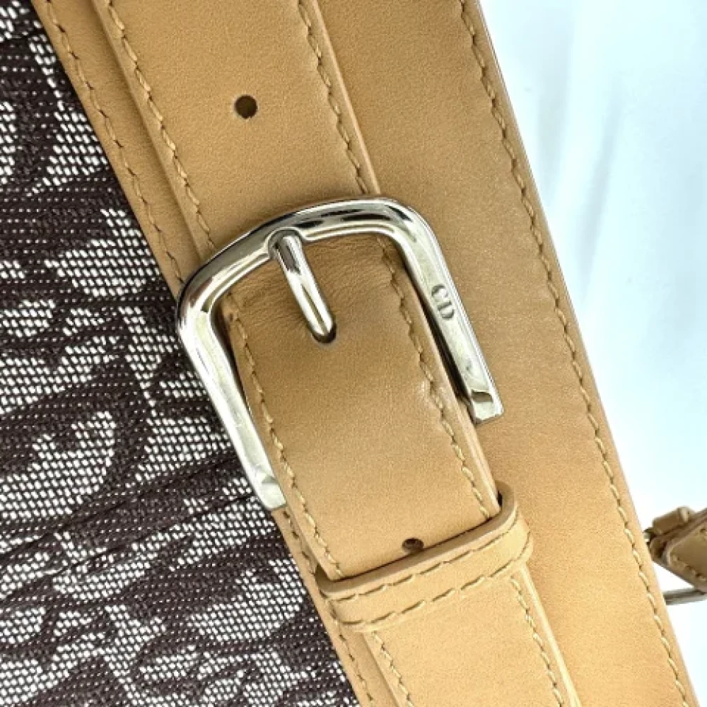 Dior Vintage Pre-owned Fabric dior-bags Brown Dames