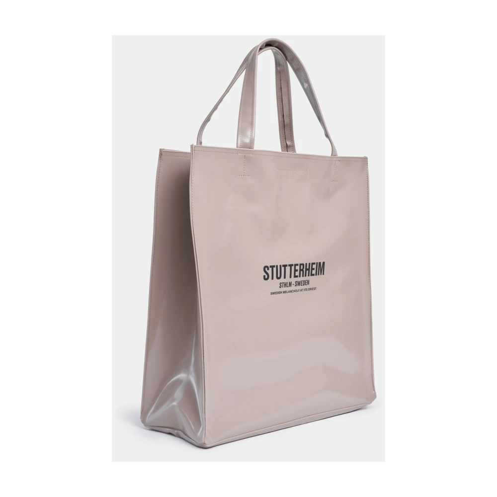 Stutterheim Waterdichte Opal Tote Tas Beige Dames