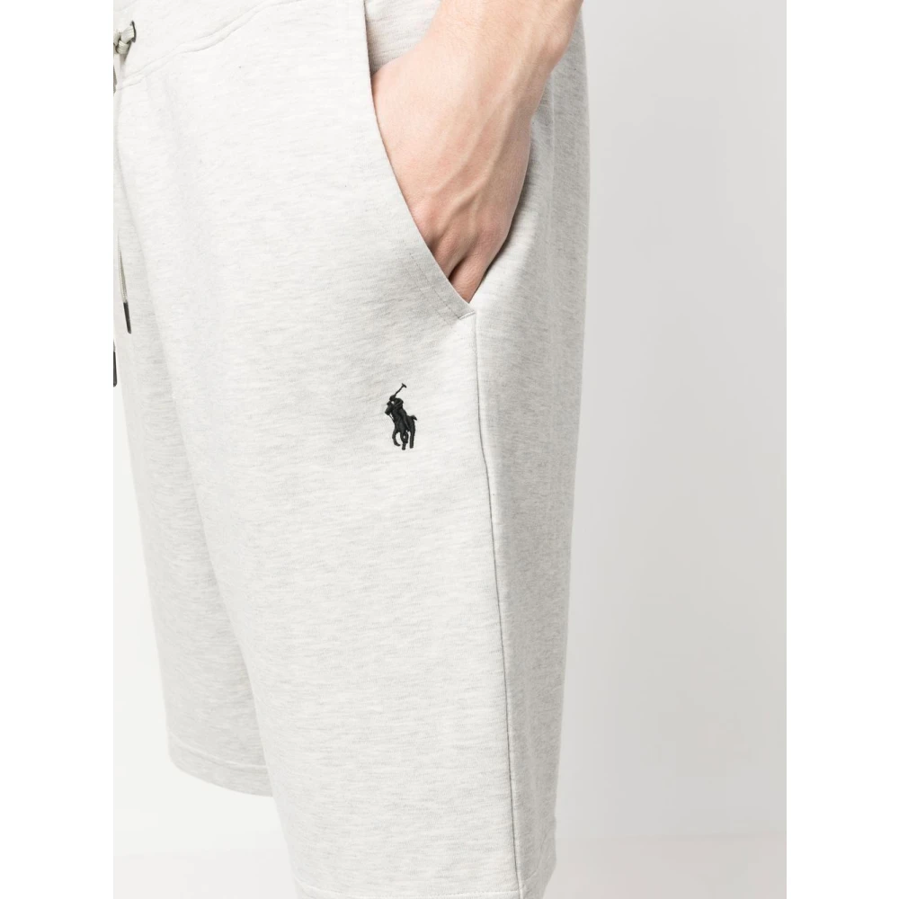 Polo Ralph Lauren Grijze Sportshorts Stijlvol Ontwerp Gray Heren