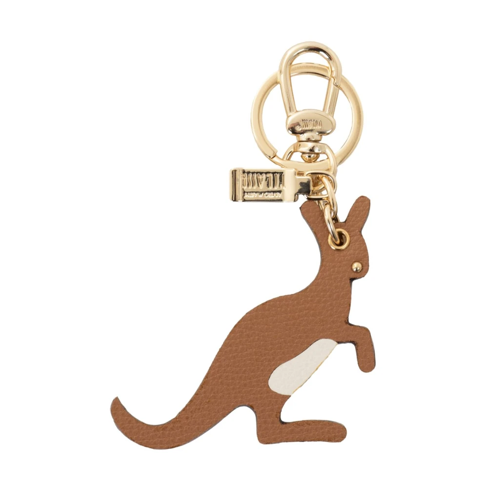 Alviero Martini 1A Classe Women's Brown Keychains, One Size, Charm Kangar Keyring