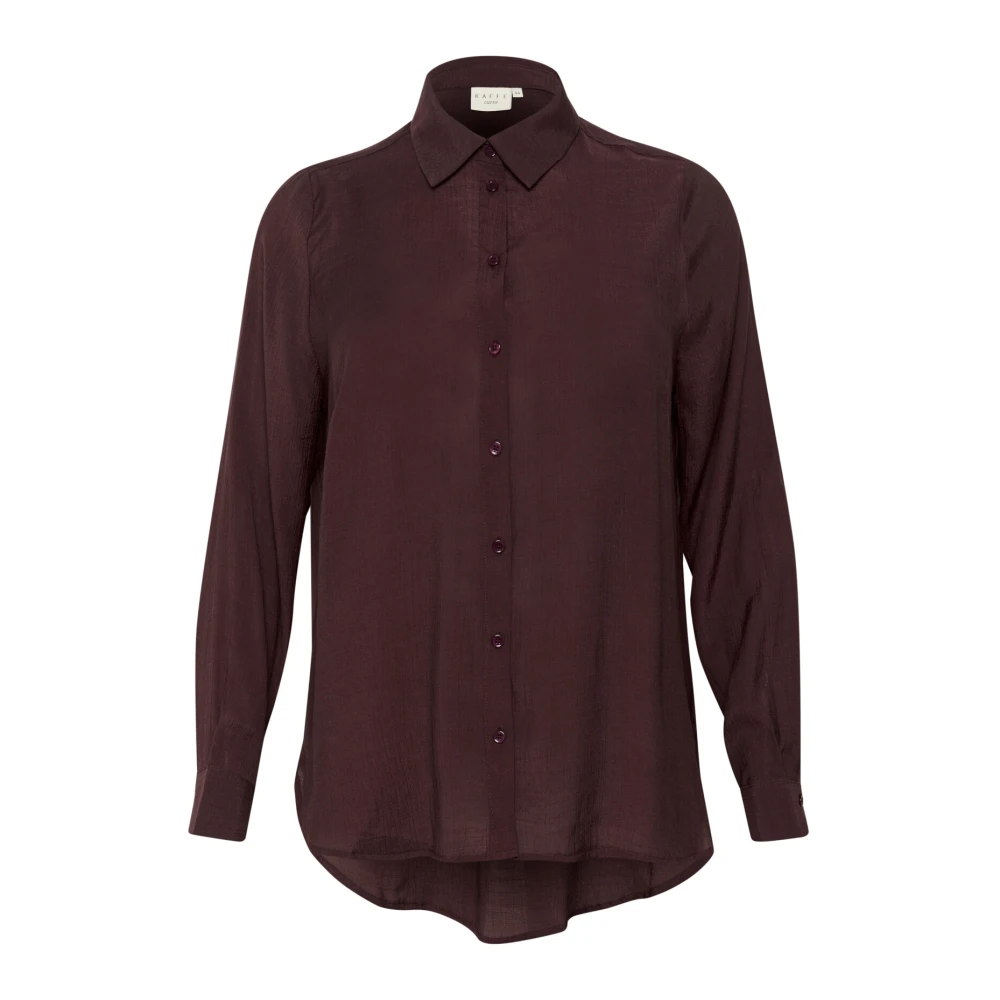 Blouses & Shirts > Shirts - - Kaffe Curve - Modalova