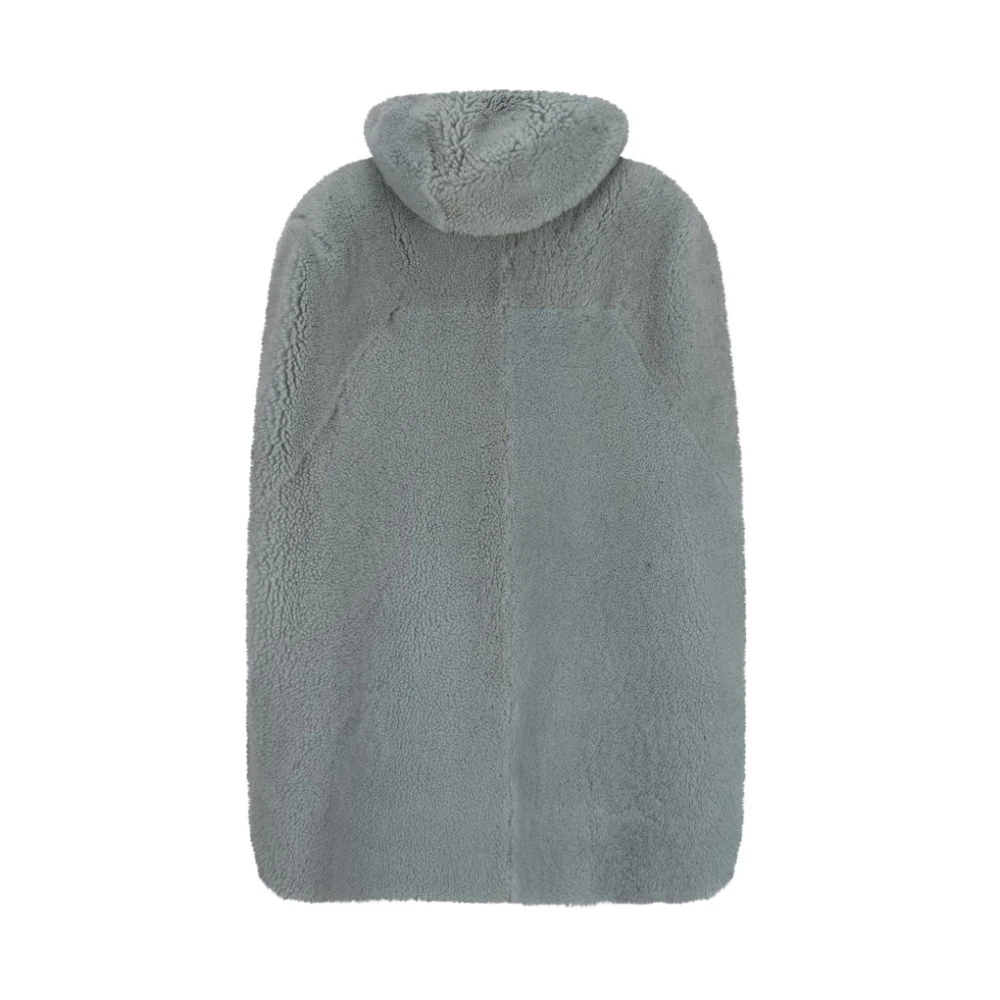 Rick Owens Gehoode Cape Stijl Mantel Green Dames