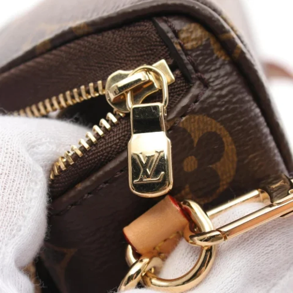 Louis Vuitton Vintage Pre-owned Canvas crossbody-bags Brown Dames