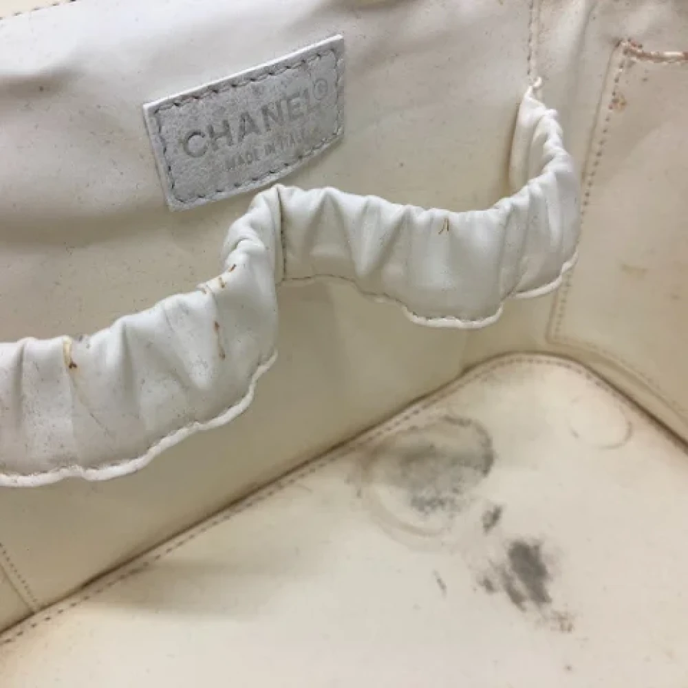 Chanel Vintage Pre-owned Cotton chanel-bags Black Dames