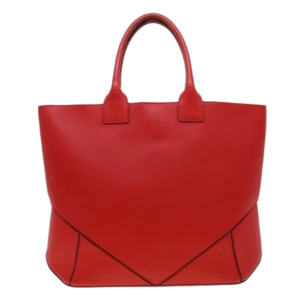 Givenchy Pre-owned Pre-owned Läder handvskor Red, Dam