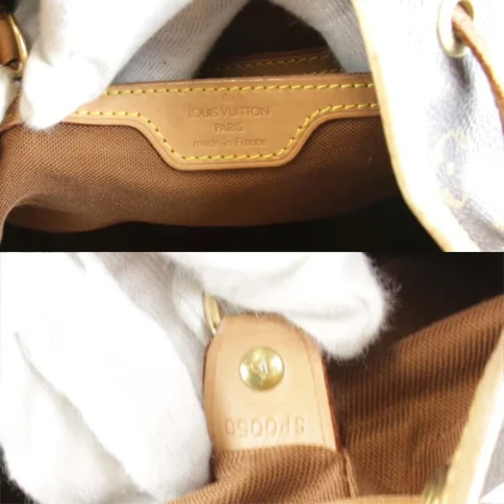 Louis Vuitton Vintage Pre-owned Canvas backpacks Brown Dames