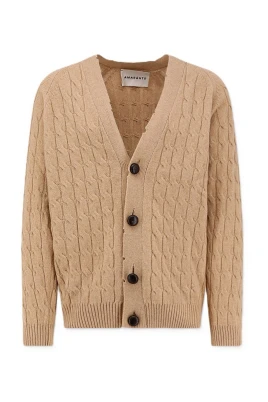 Cardigan i ull och kashmir