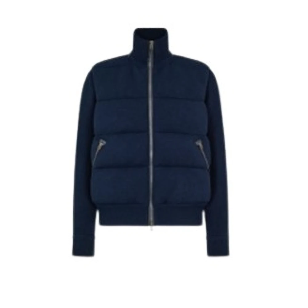 Tom Ford , Light Jackets, Male, Blue, M, Jumpers