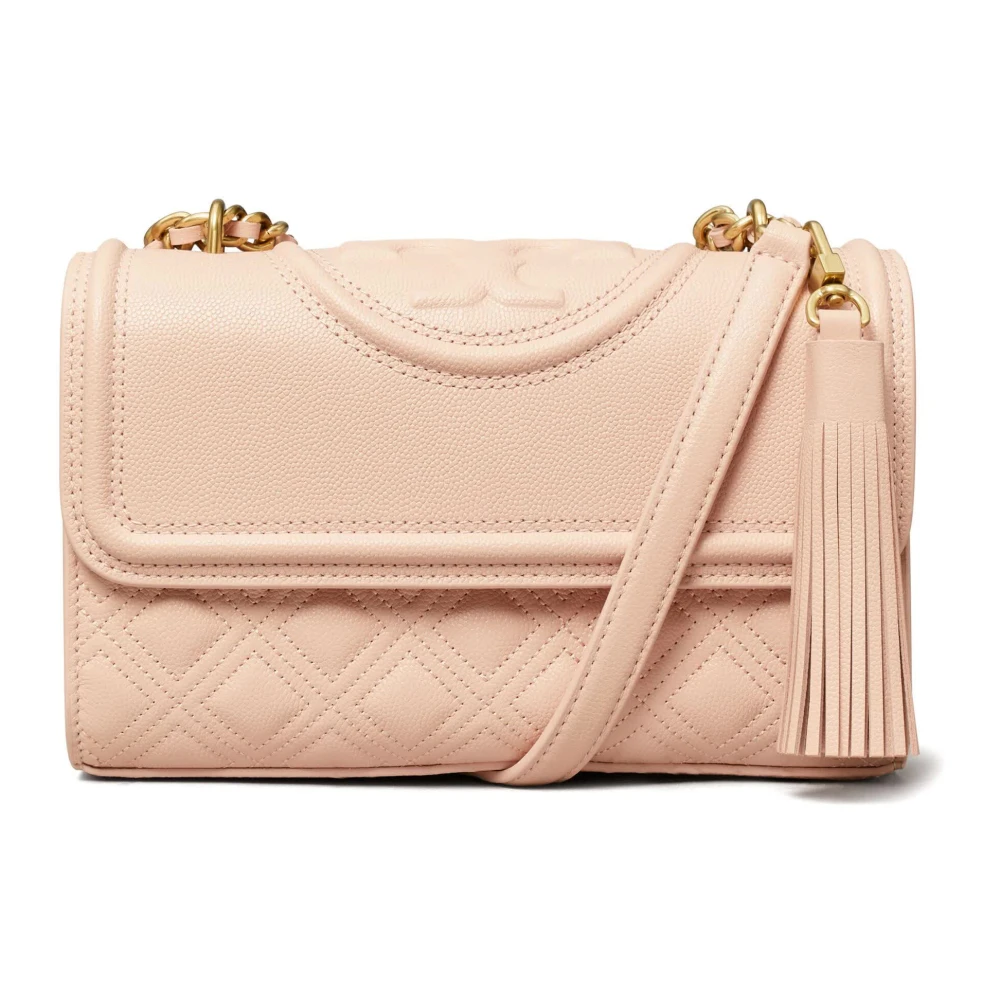TORY BURCH Zacht Graan Klein Blush Leren Tas Pink Dames