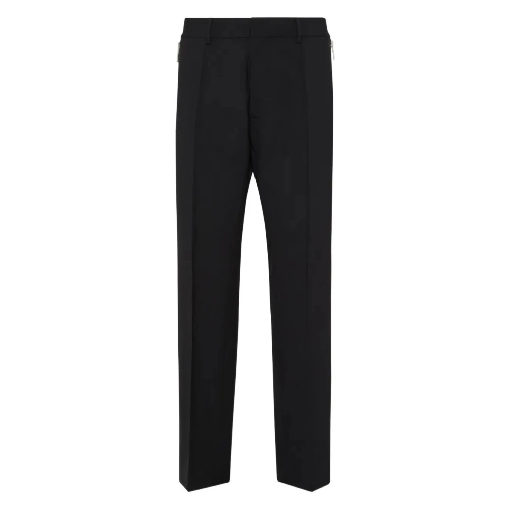 Dsquared2 Black Straight Trousers, Male, Xs, Trousers S40320 900