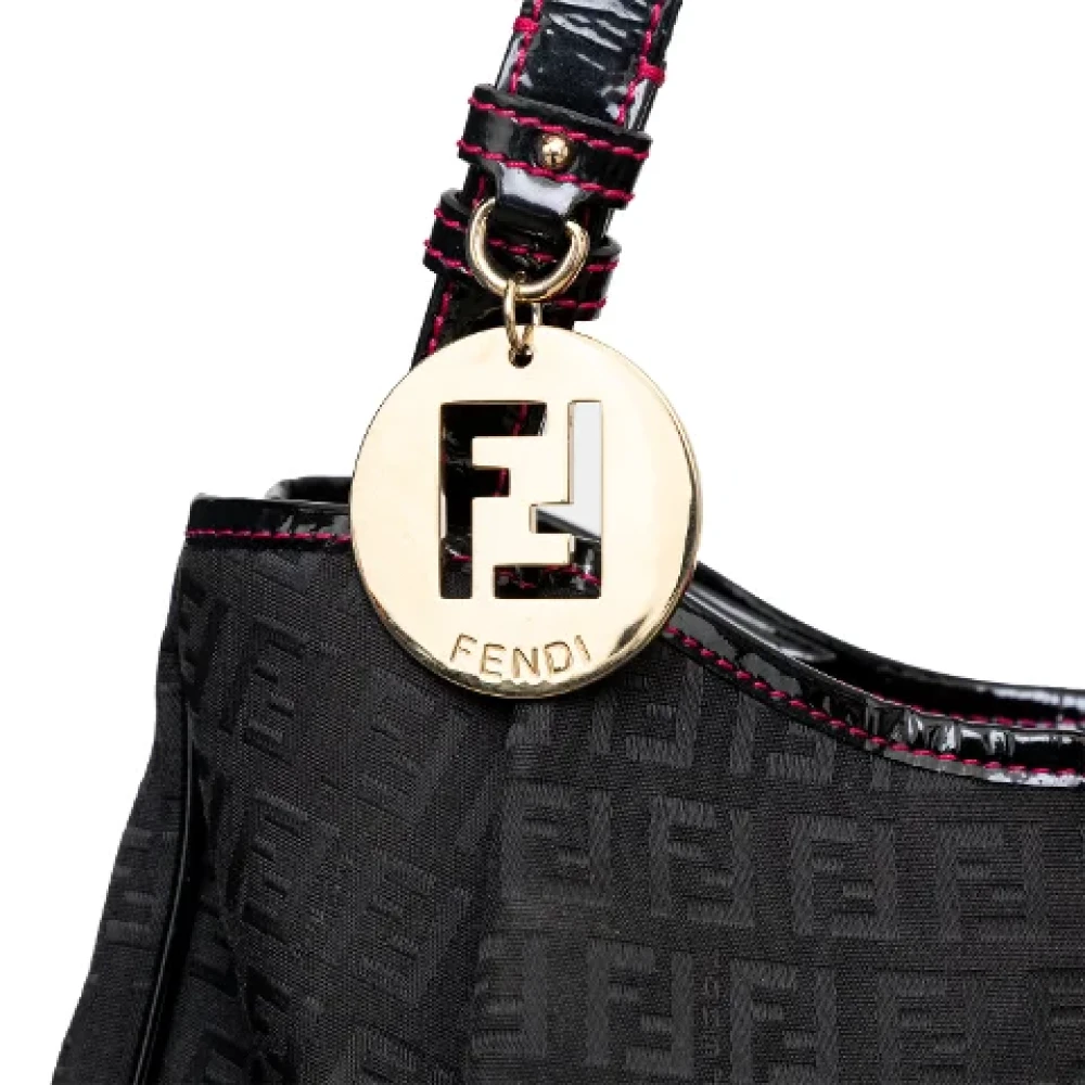 Fendi Vintage Pre-owned Leather fendi-bags Black Dames