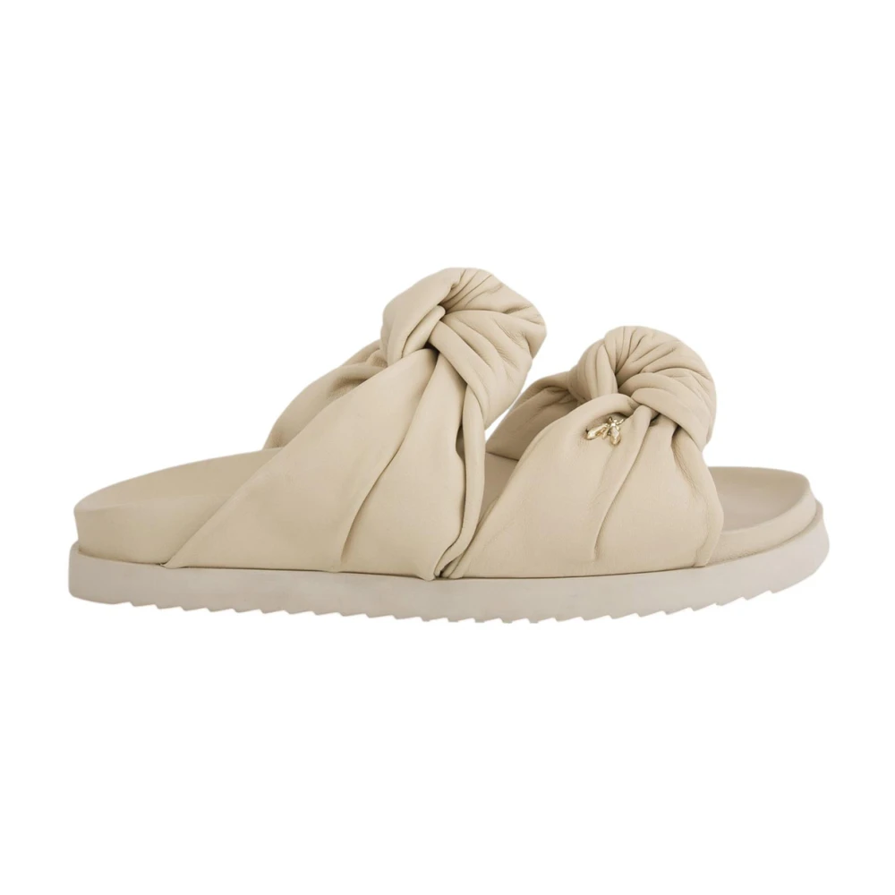 Patrizia Pepe Vrouw Beige Sandalen Voor En