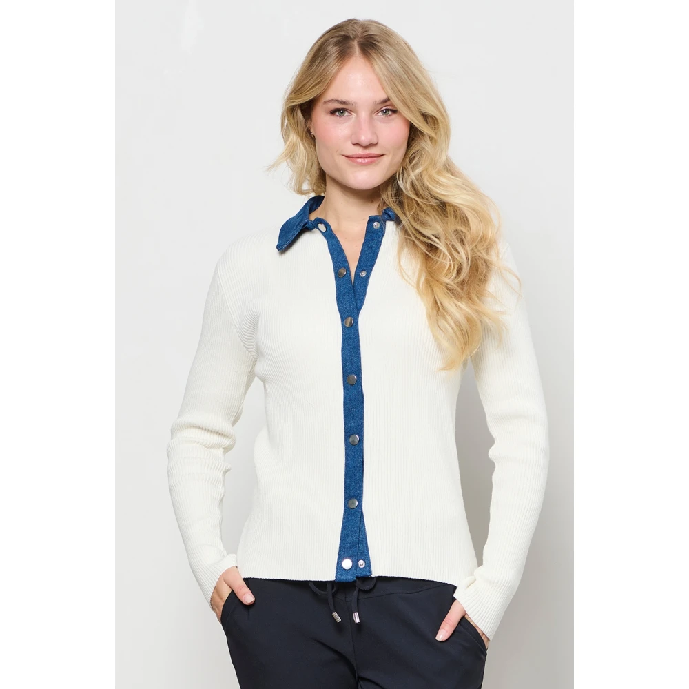 &Co Woman Slim Fit Broek Blue Dames