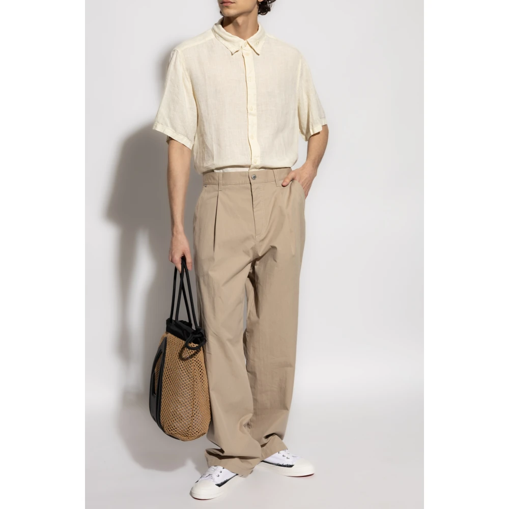 Diesel Shirt S-Uccle-A Beige Heren