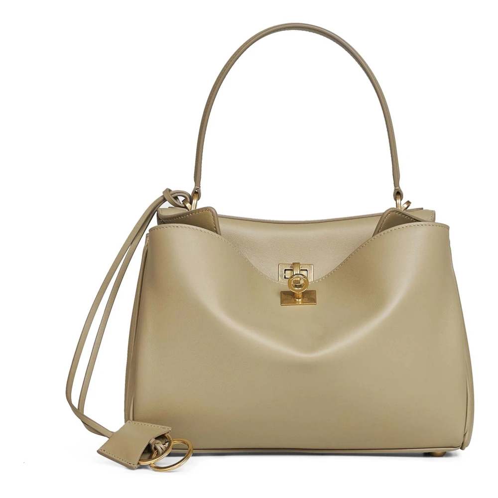 Balenciaga Women's Beige Rodeo Top Handle Bag - Handbags - One Size - Bags