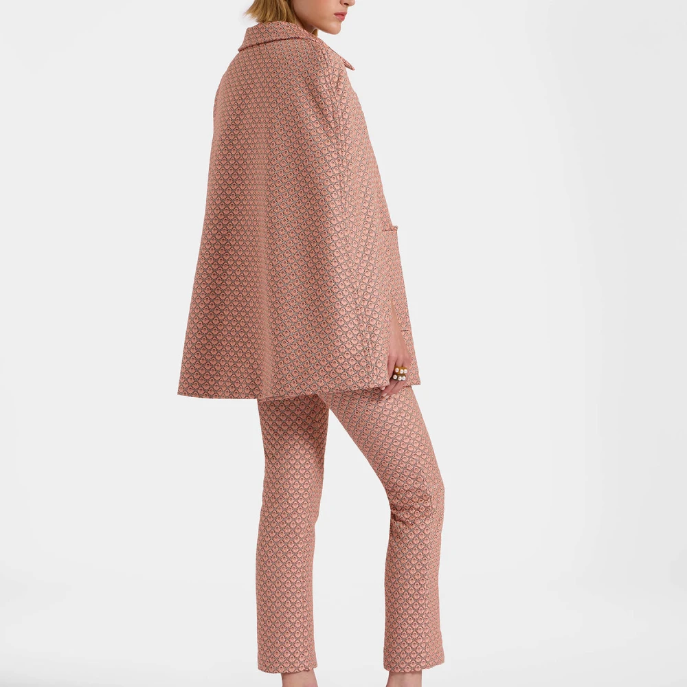 La DoubleJ Milano Mini Cape Pink Dames