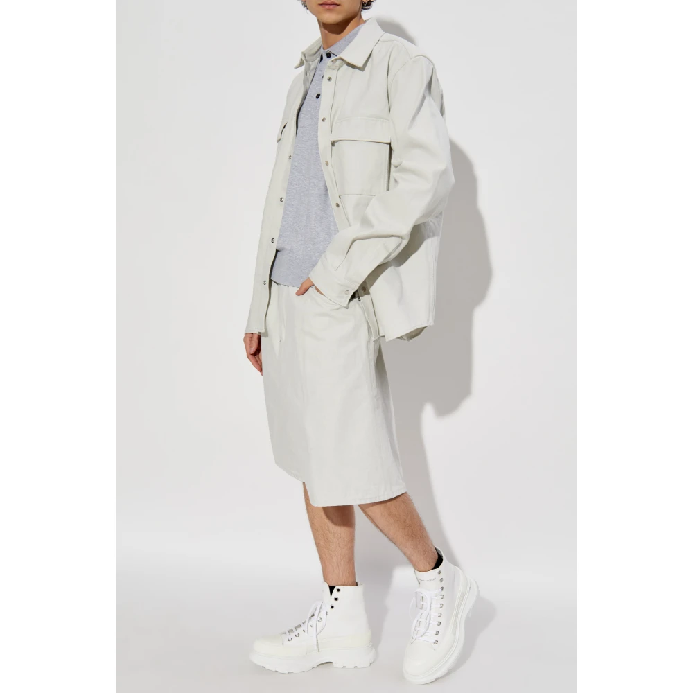 Dsquared2 Overhemd met zakken Gray Heren