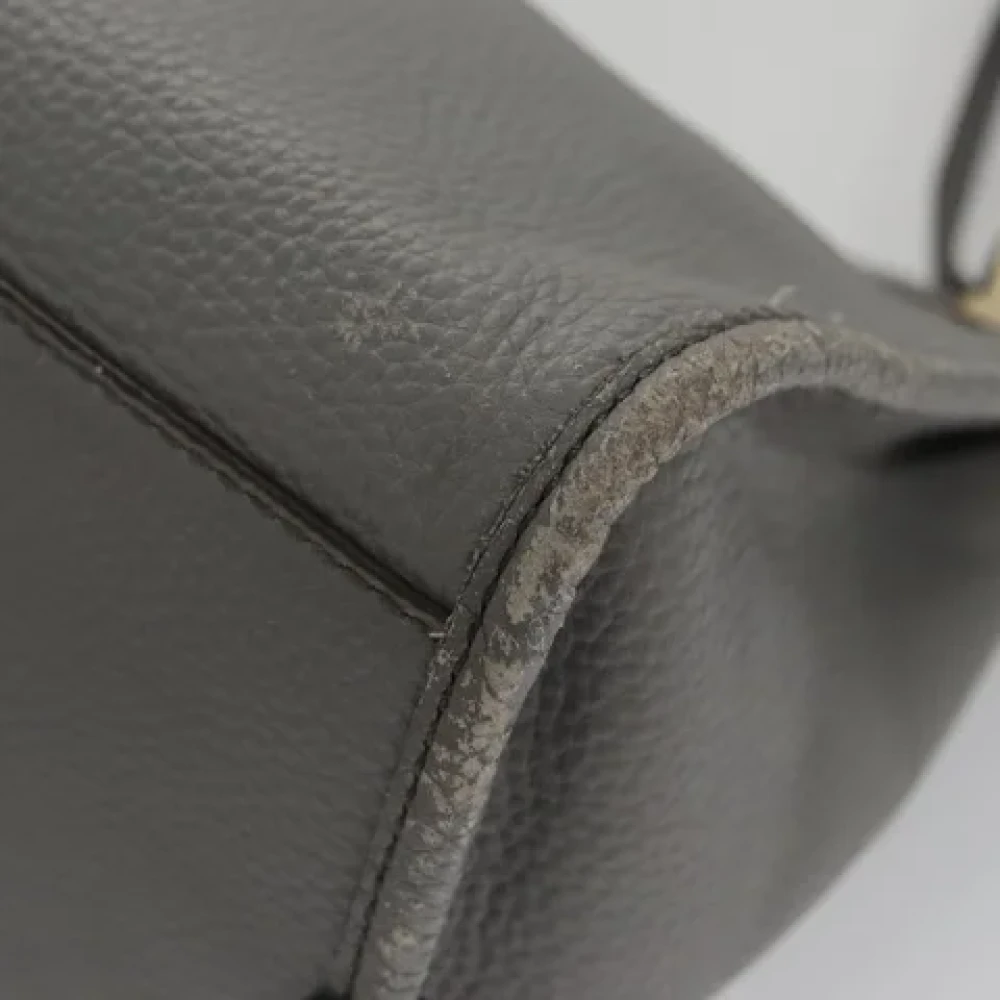 Bally Pre-owned Leather handbags Gray Dames