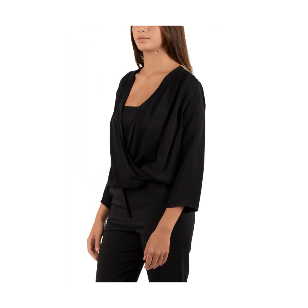 Hanita Damesblouse Black Dames