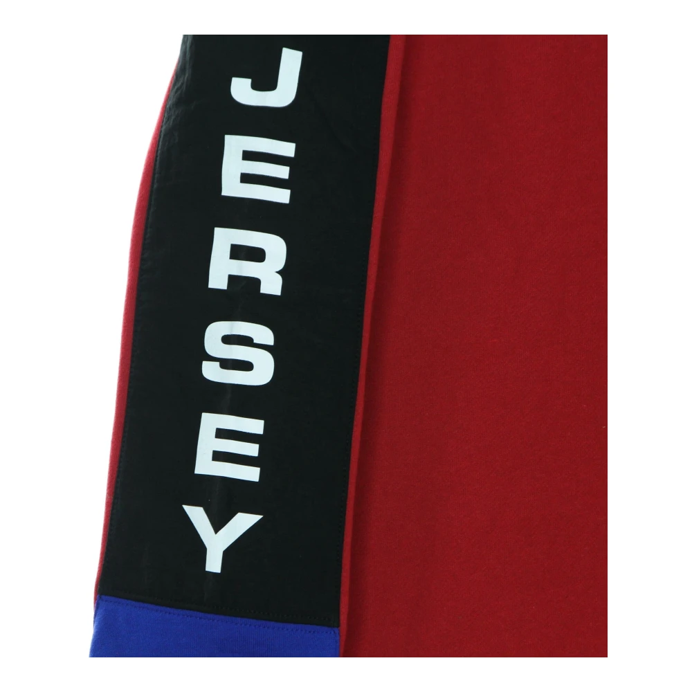 Mitchell & Ness NBA Fusion Fleece Hoodie Hardwood Classics Red Heren
