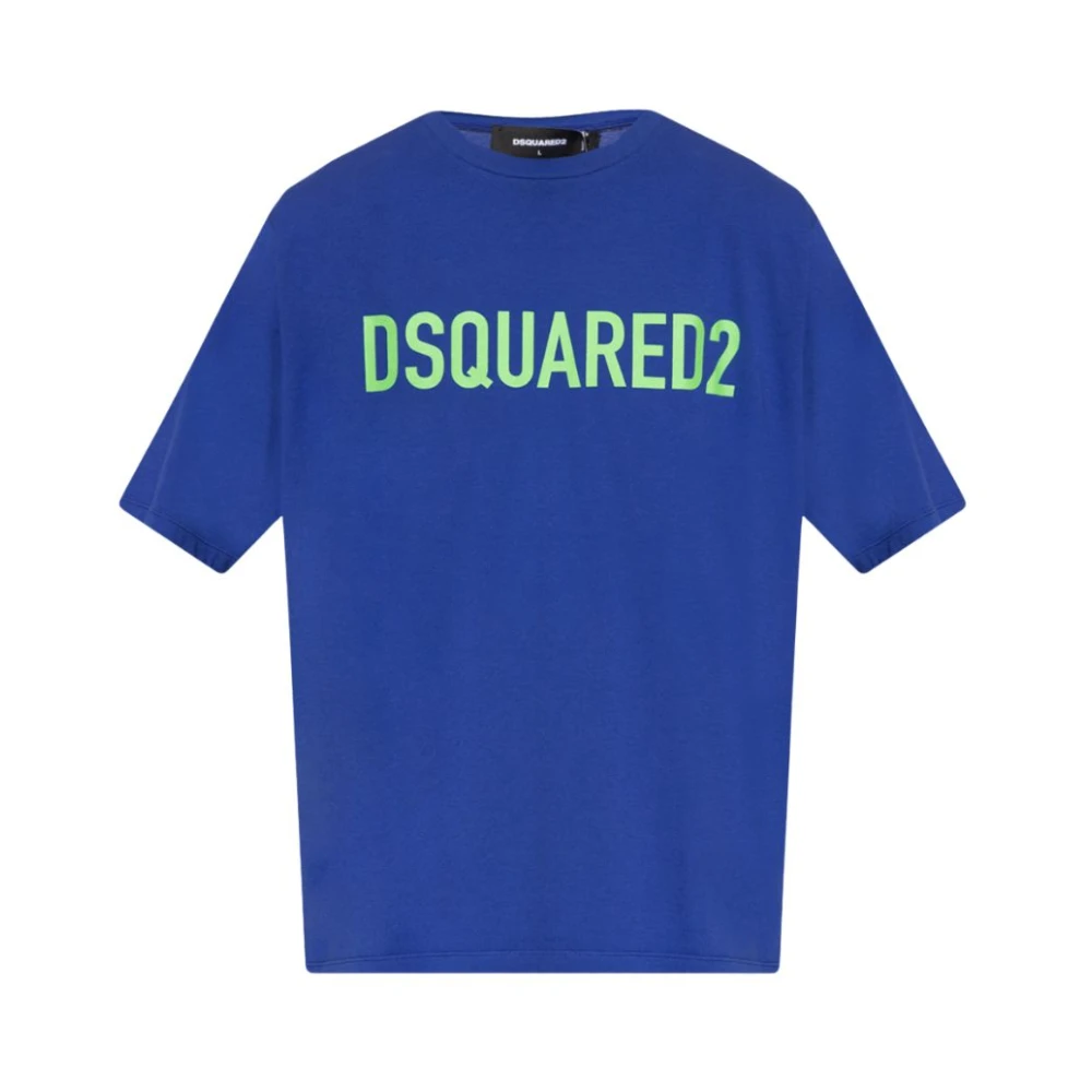 Dsquared2 Men's Blue Basic T-Shirt
