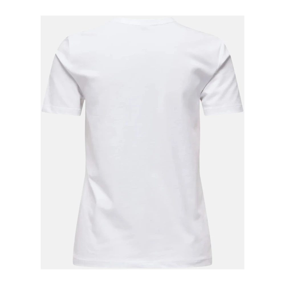 Only Donna Bianco Ketty S/S O-Neck Top - Immagine 2