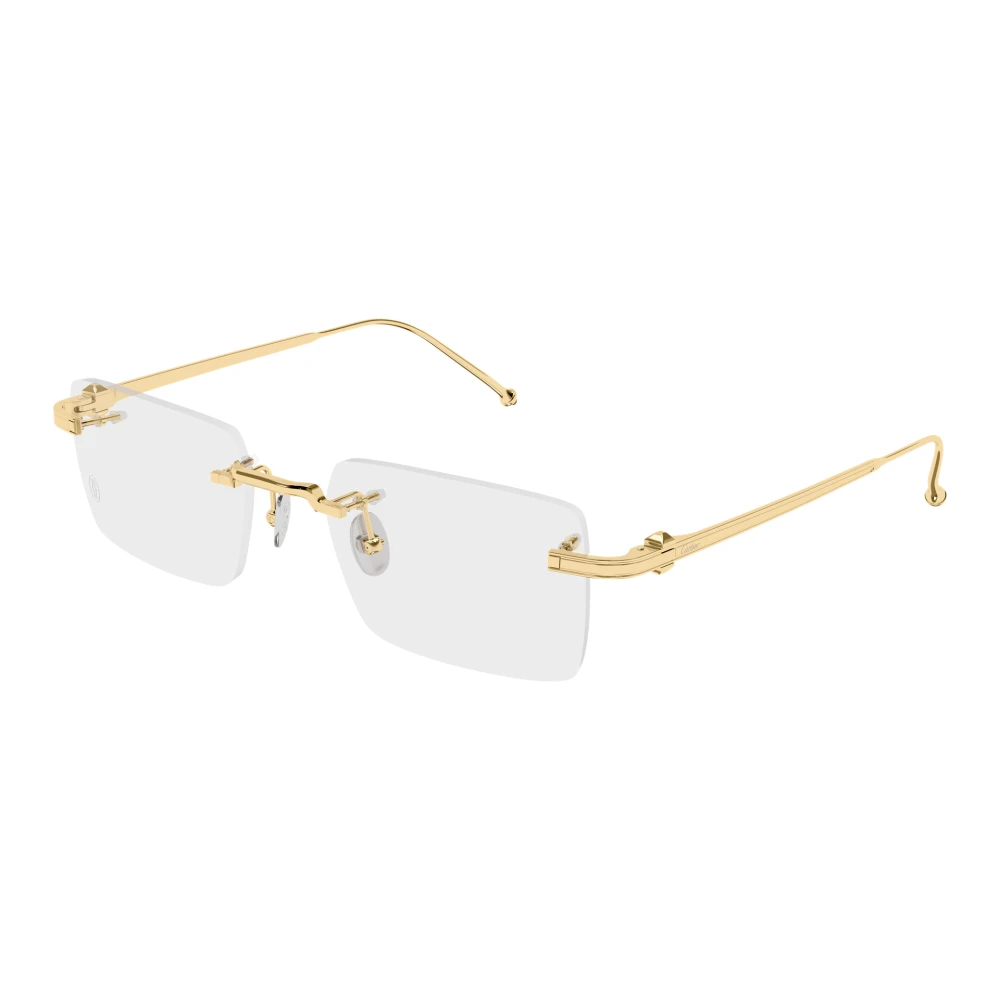 Cartier Men's Yellow Sunglasses, 52 Mm, Eyeglasses