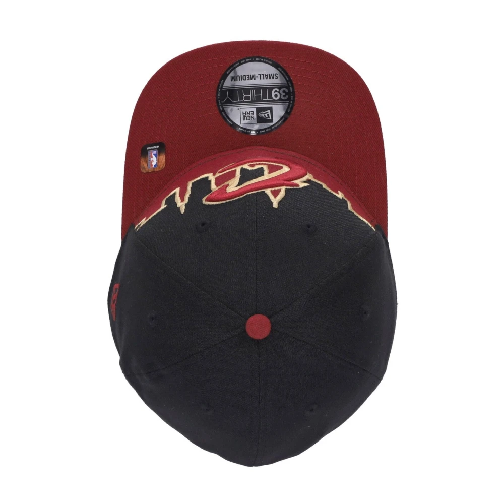 new era Gebogen klep pet NBA Clecav Zwart Multicolor Unisex