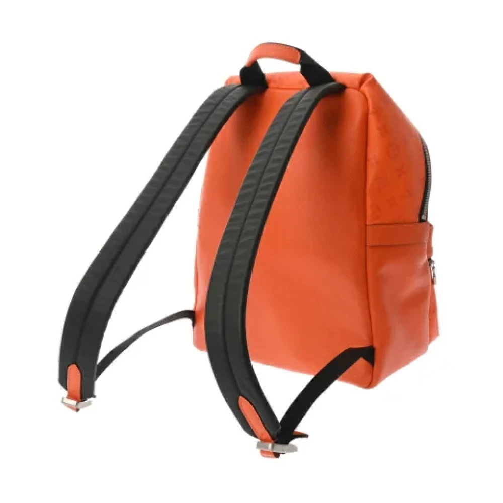 Louis Vuitton Vintage Pre-owned Leather backpacks Orange Dames