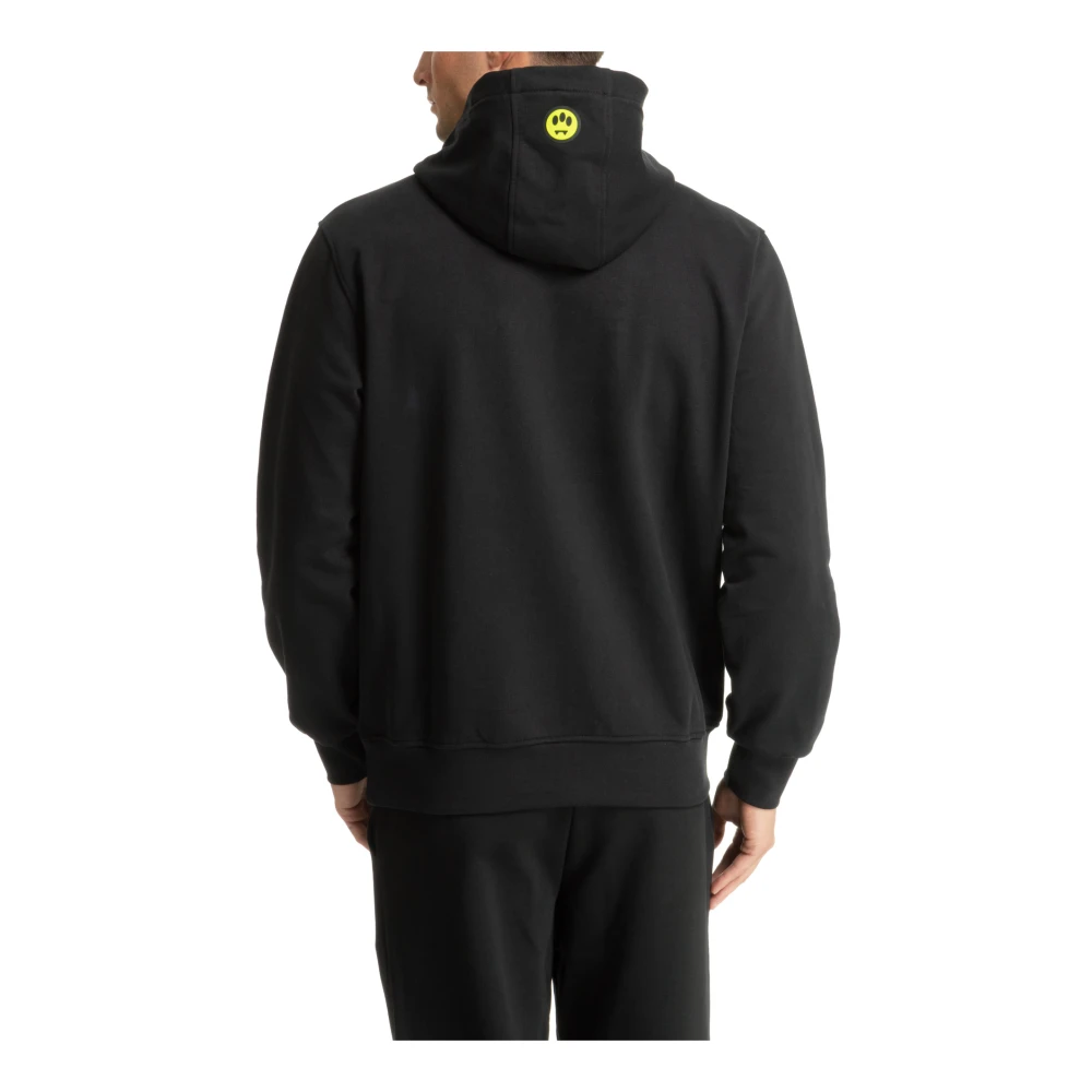 Barrow Effen Logo Zak Hoodie Black Heren
