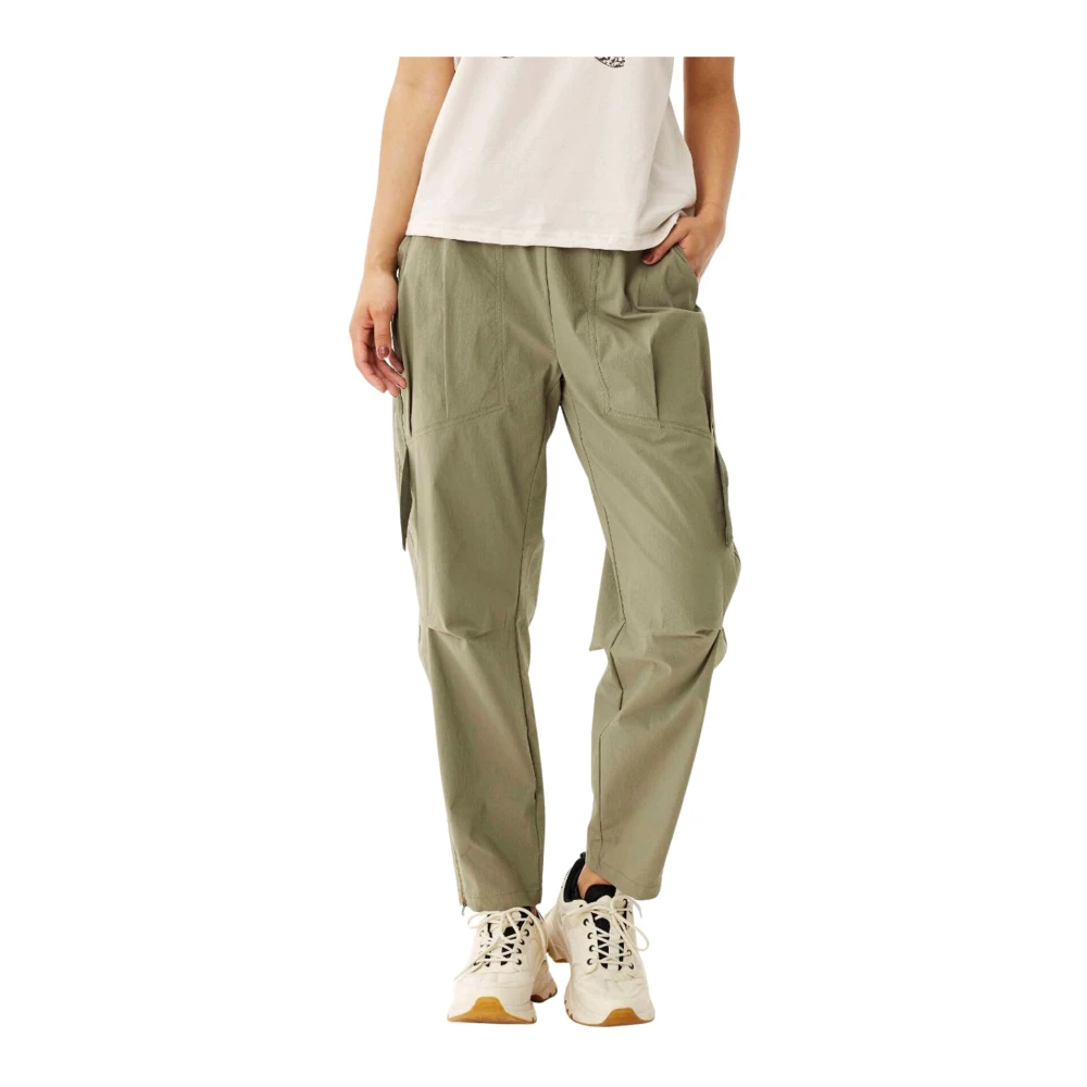 IN Front Army Broek met Stoere Details Green Dames