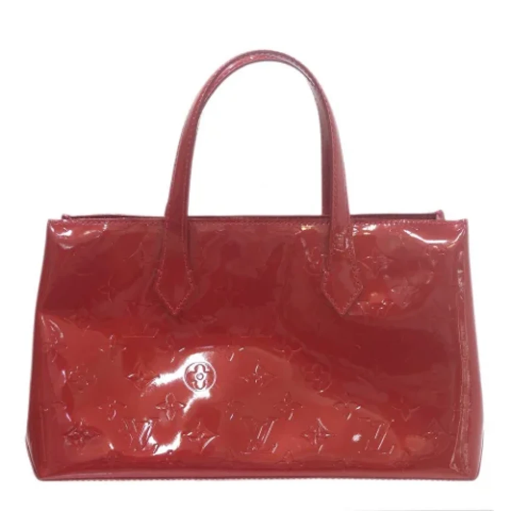 Louis Vuitton Vintage Pre-owned Canvas handbags Red Dames