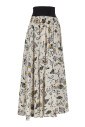jupe-large-en-coton-creme