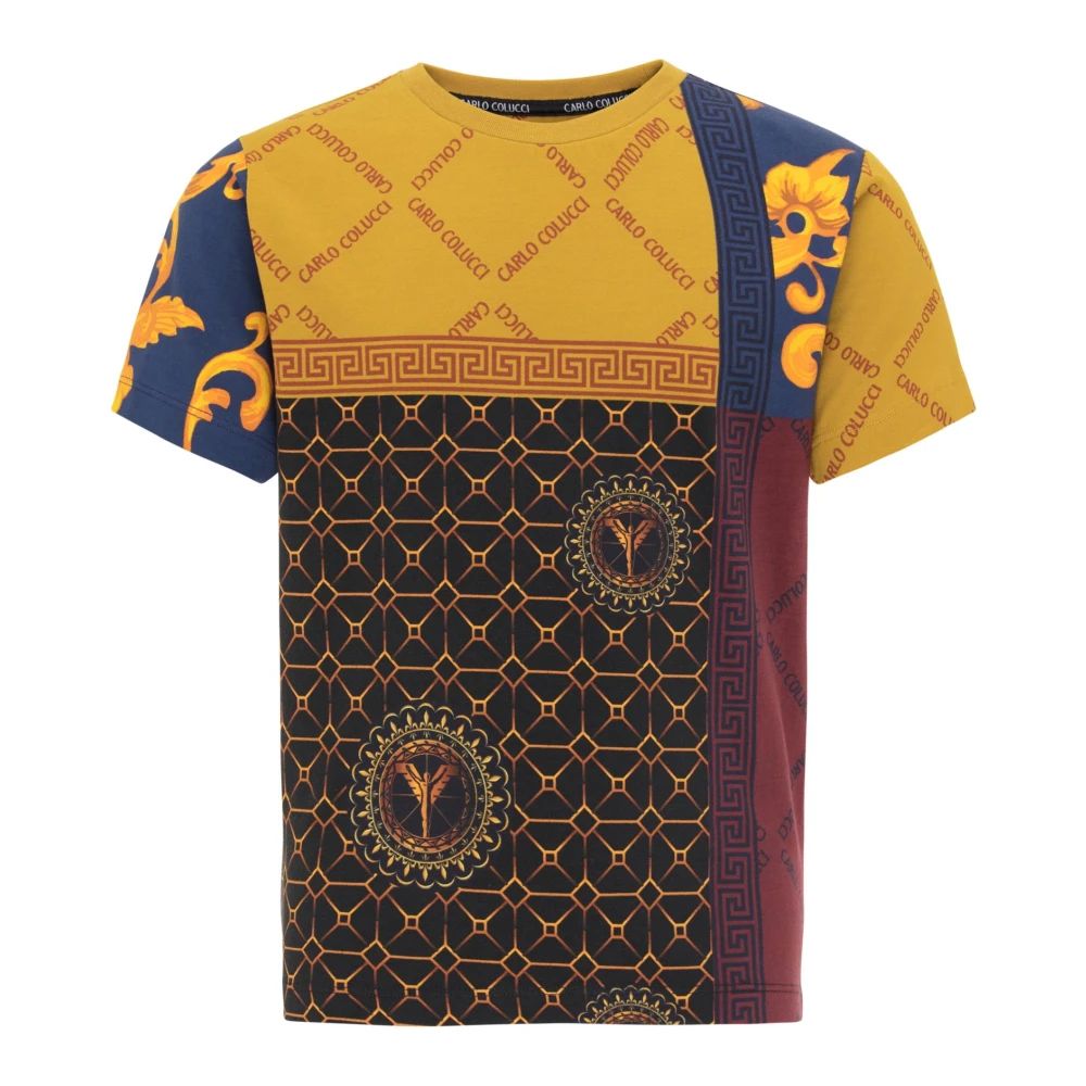 Carlo Colucci Boys Kids Allover Print T-Shirt