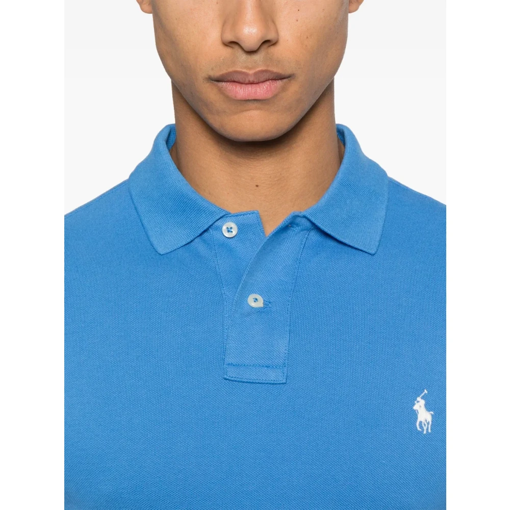 Polo Ralph Lauren Blauwe Polo T-shirts en Polos Blue Heren
