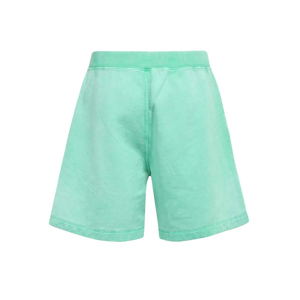 Dsquared2 Katoenen Bermuda Shorts met zijzakken Green Heren