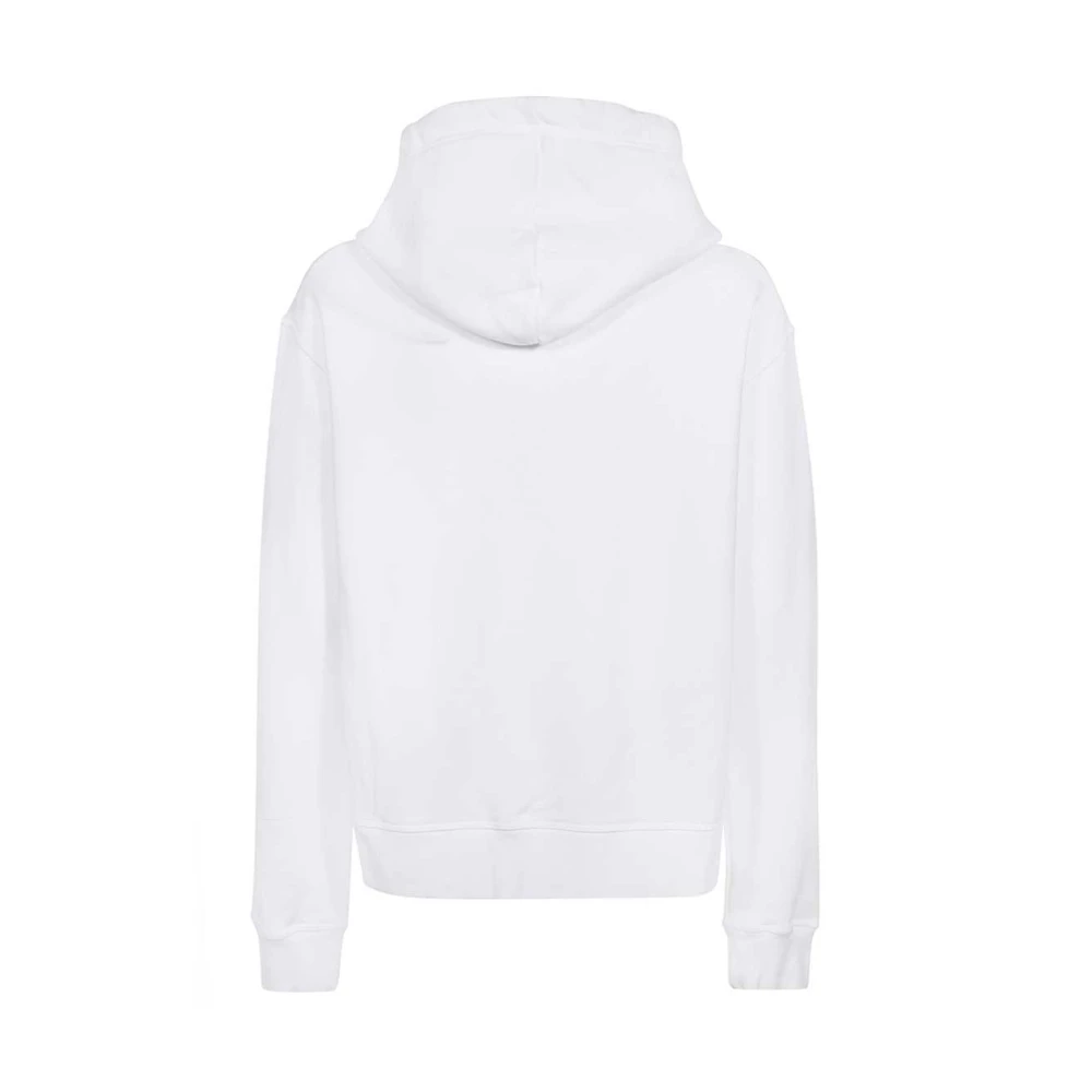 Dsquared2 Bedrukte Hoodie White Dames