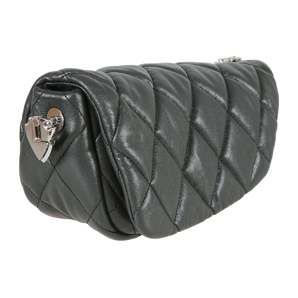 Burberry Stijlvolle tassen met schildslot Gray Dames