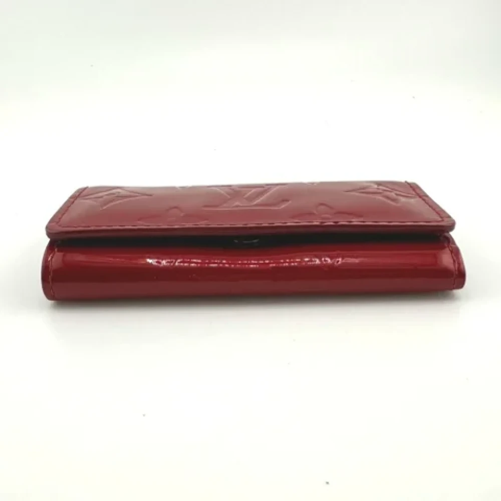 Louis Vuitton Vintage Pre-owned Canvas key-holders Red Dames