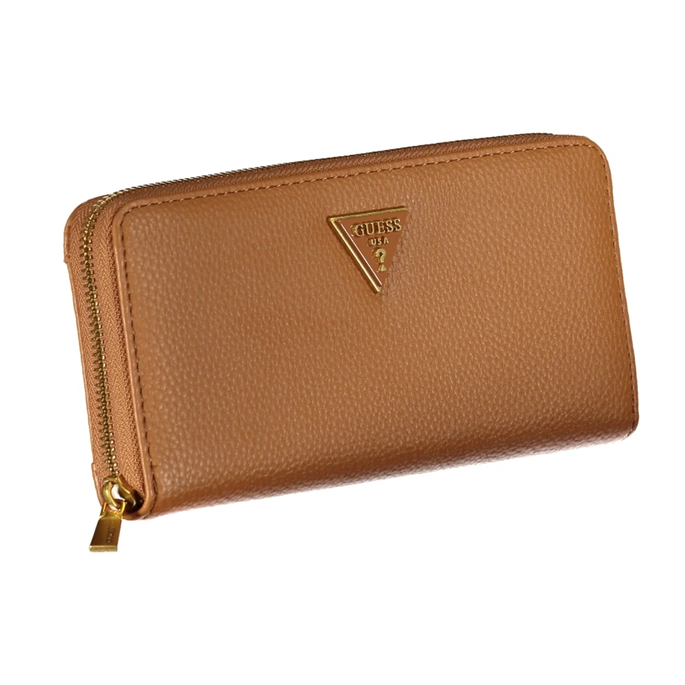 Guess Bruine damesportemonnee met ritssluiting Brown Dames