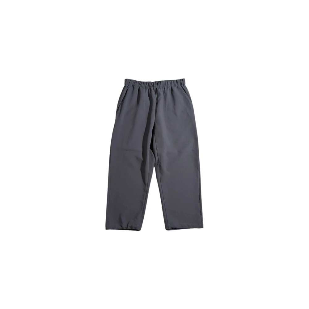 Goldwin Wide Trousers Gray Heren