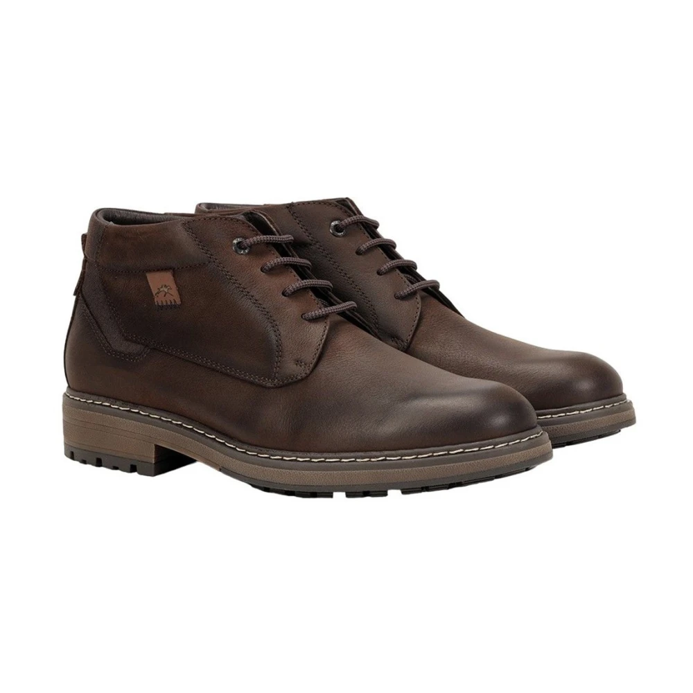 Fluchos Bruine casual herenlaarzen Brown Heren