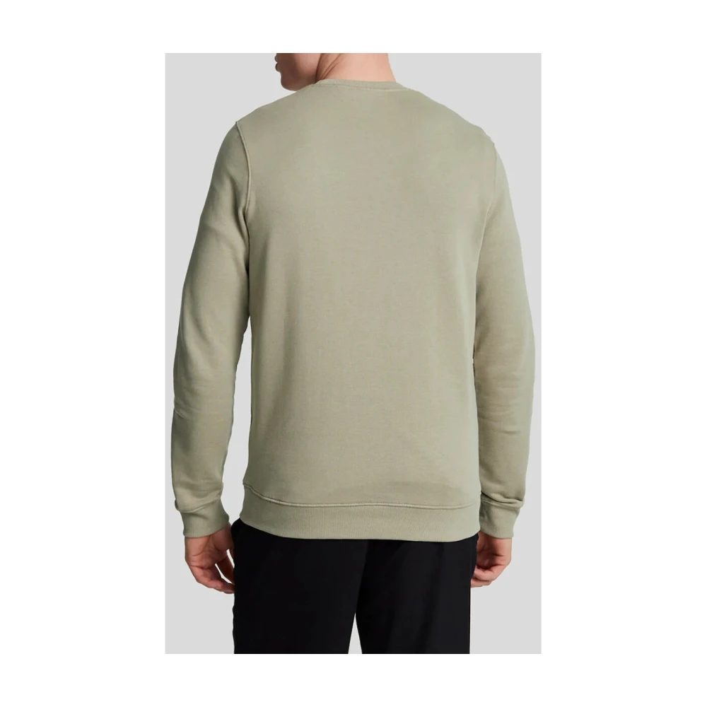 Lyle & Scott Klassieke Logo Sweatshirt Alle Seizoenen Green Heren