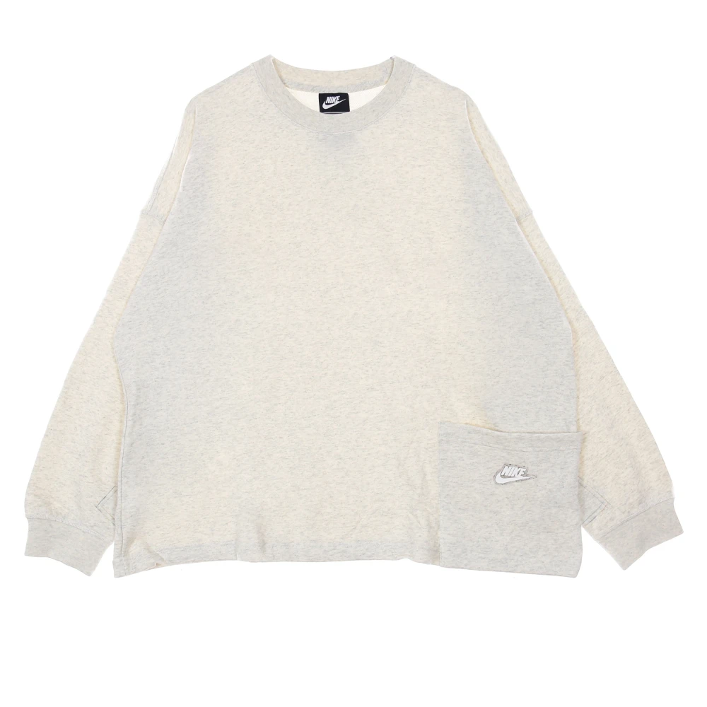 Nike Earth Day French Terry Sweatshirt Gray Dames