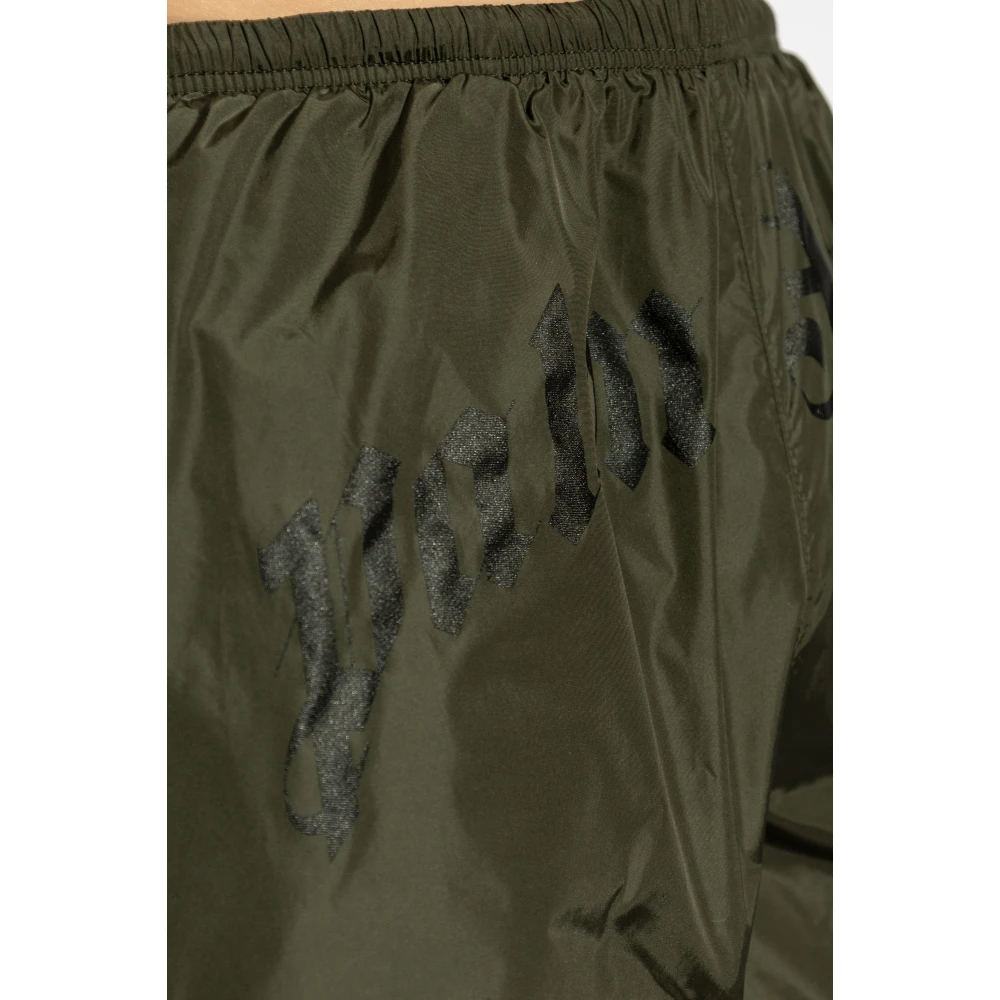 Palm Angels Zwembroek Green Heren