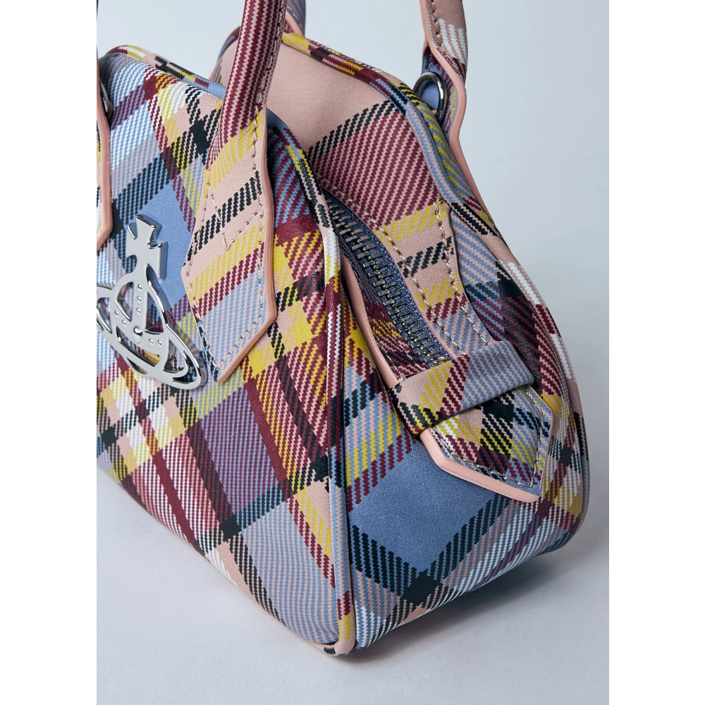 Vivienne Westwood Saffiano Mini Yasmine Handtas Multicolor Dames