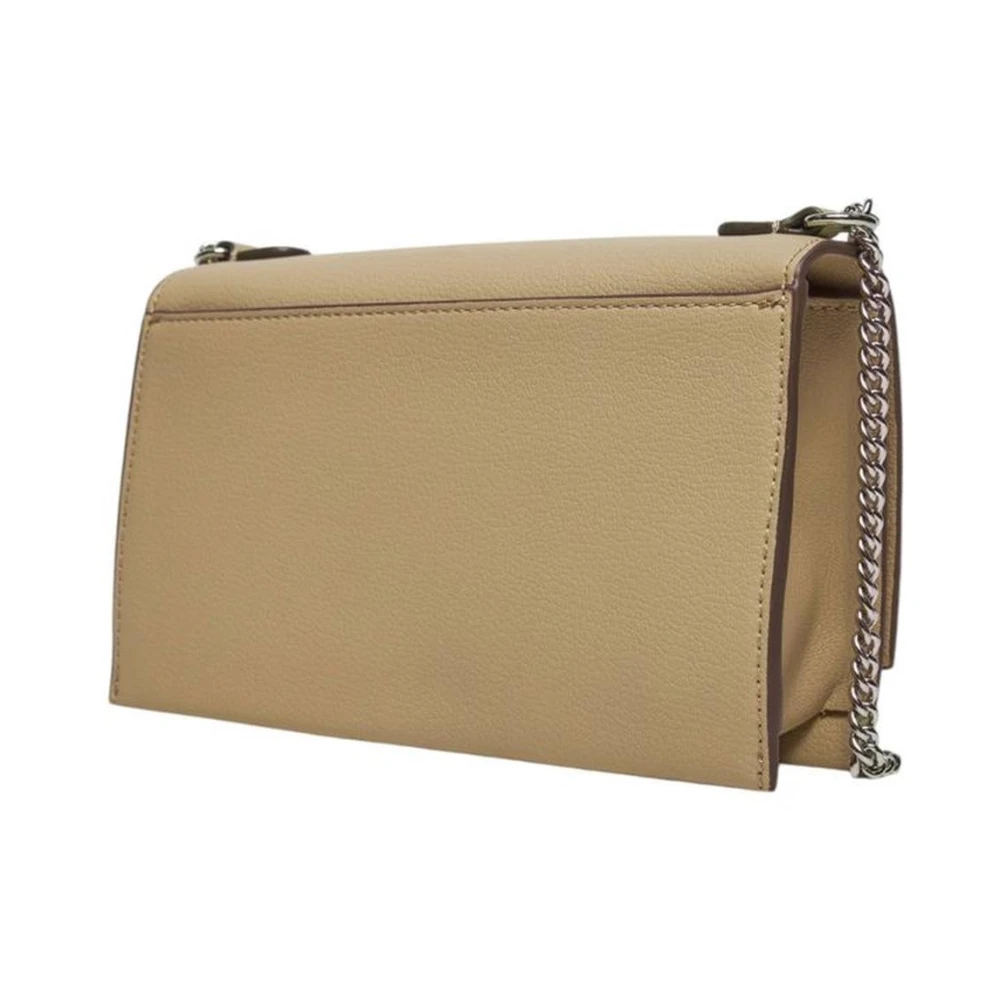 Calvin Klein Jeans Beige Handtas met polyurethaandetails Beige Dames