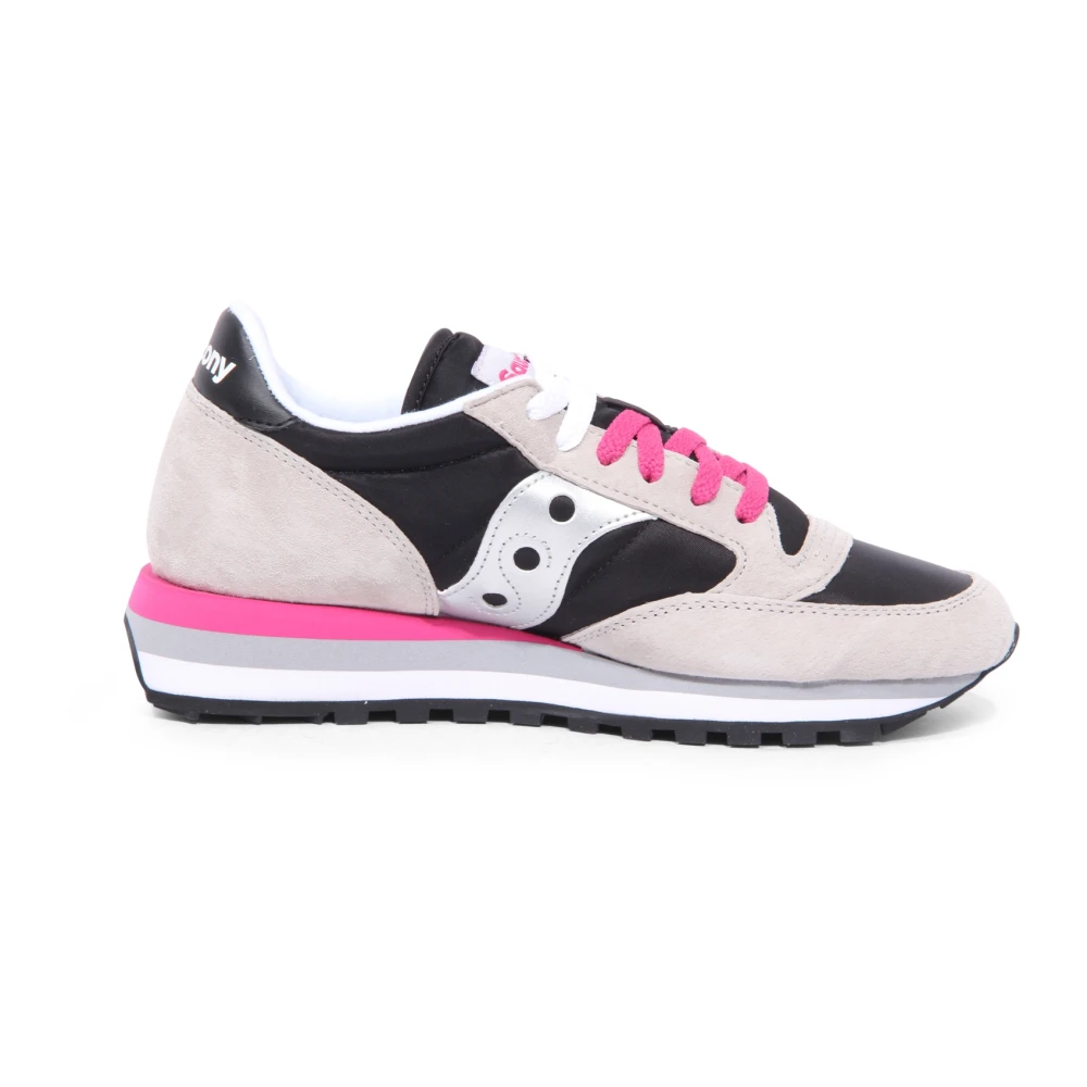 Saucony Women's Multicolor Jazz Triple Gray/Black Trainers - Sneakers - 6 Uk - Shoes