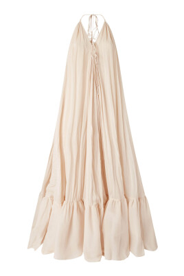 flared-pink-dress-open-back